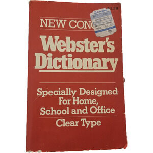 New Concise Webster's Dictionary Clear Type Modern Publishing